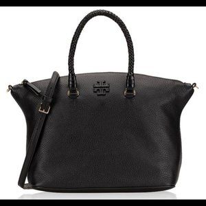TORY BURCH Thea Slouchy Leather Satchel